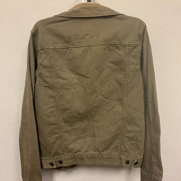 GUESS Denim Jacket in Army Green (Size S) (excellent condition) - Picture 4 of 4